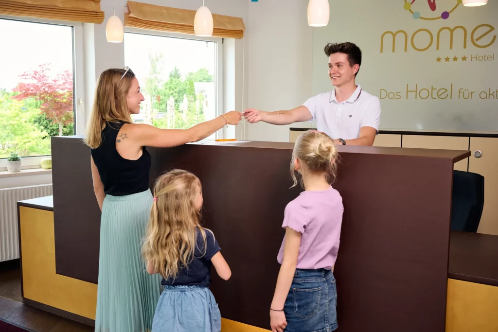Hotel Momentum Rezeption